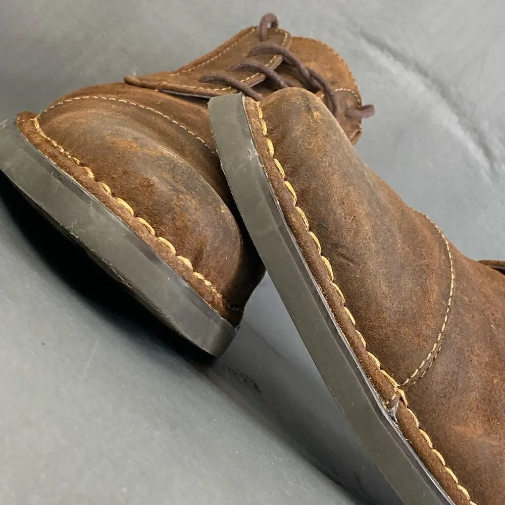 RJ COLT ‘ALL NIGHT’ suede leather Oxford shoes mens size  10.5